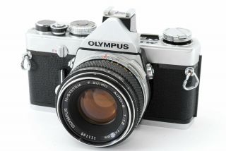 [Exc] Rare Olympus M - 1 35mm SLR Film Camera w/ 50mm f/1.  8 from Japan 8