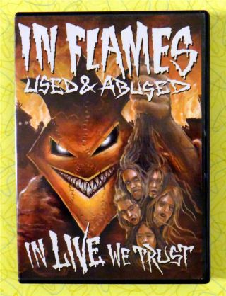 In Flames - & Abused.  In Live We Trust Dvd Movie Rare Metal Rock Video