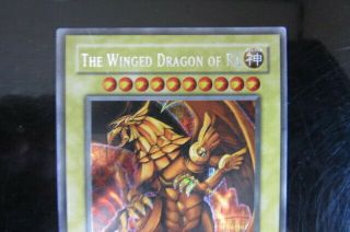 Yu - Gi - Oh The Winged Dragon of Ra GBI - 003 Secret Rare Card ScR English E160 2