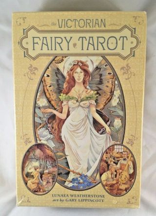 Victorian Fairy Tarot By Lunaea Weatherstone & Gary A.  Lippincott Rare Oop