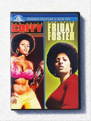 Coffy / Friday Foster Double Feature 2 - Disc Dvd Set Pam Grier Rare