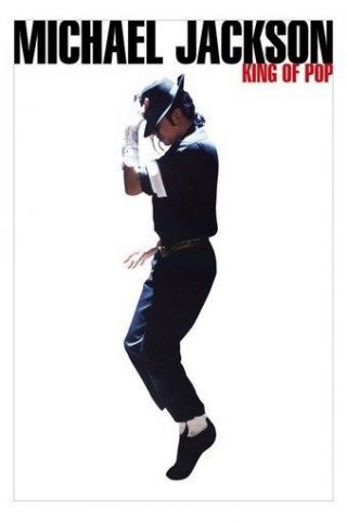 Michael Jackson Poster King Of Pop Rare Hot 24x36