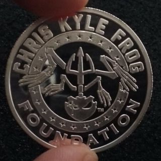 Rare Us Navy Seal Team 3 Kyle Naval Special Warfare Command Usn Challenge Coin