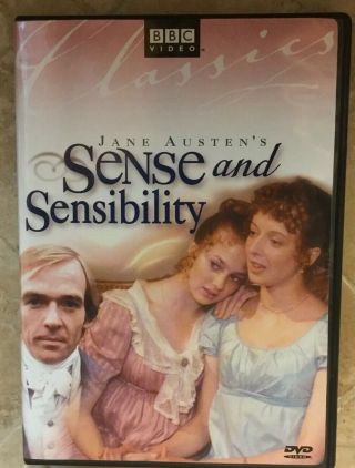 Sense And Sensibility Dvd Jane Austen (bbc,  1981/2004) Rare