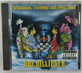 Daz Dillinger “retaliation Revenge And Get Back” Cd Death Row Records Rare