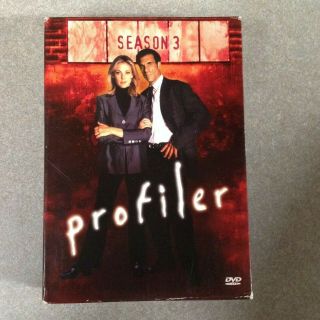 Profiler - Season 3 (dvd,  2004,  6 - Disc Set) Rare Htf