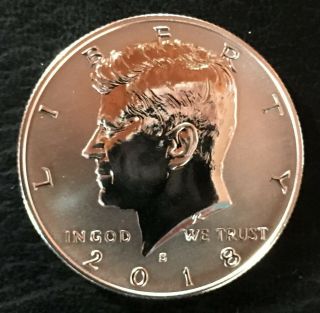 2018 - S Kennedy Reverse Proof Half Dollar - Fresh From Rp Set - And Rare