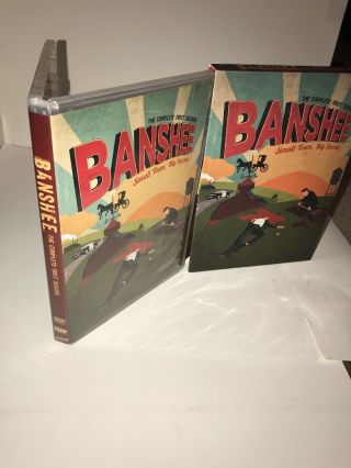 Banshee: Complete First Season (dvd,  2013,  4 - Disc Set) With Slipcover Rare Hbo