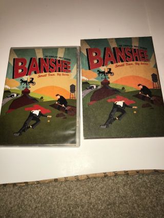 Banshee: Complete First Season (DVD,  2013,  4 - Disc Set) With Slipcover Rare HBO 2