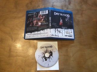 Dry Blood Blu Ray Epic Pictures Cast Signed Oop Very Rare Obscure Horror