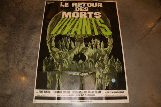 Tombs of the blind dead 1973 french poster rare vintage horror de ossorio 8