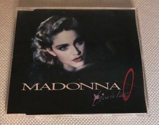 Madonna Live To Tell Rare 3 Track Cd Single