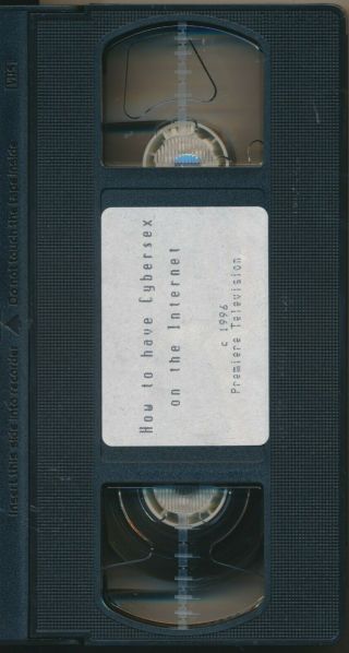 How To Have Cybersex On The Internet Nerdtastic Instructional Laff Riot VHS Rare 3