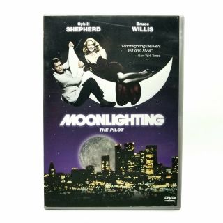 Moonlighting: The Pilot (1985) Good Dvd W/ Chapter Insert Rare Oop Anchor Bay