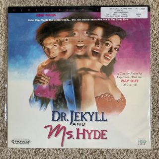 Dr Jeckyl And Me Hyde Widescreen Laserdisc - Tom Daly & Sean Young - Very Rare