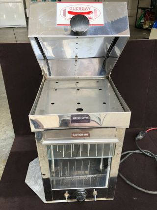 Vtg Glenray Model 56 Hot Dog Rotisserie Counter Top Greer Enterprise Rare 3