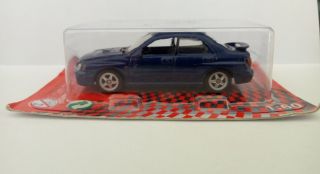 Welly 1:60 1:64 Blue 2002 Subaru Impreza Wrx Sti Diecast Car Rare