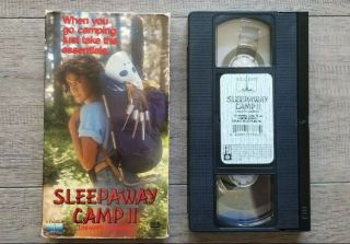 Sleepaway Camp 2: Unhappy Campers Vhs 1988 Oop Rare Horror