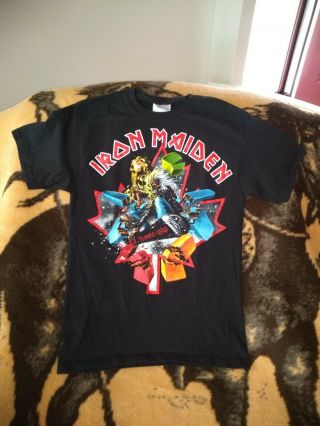 Iron Maiden 2010 Canada Exclusive Shirt S Final Frontier Rare Vintage Tour Only