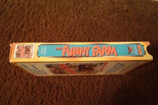 The Funny Farm Rare & OOP 80 ' s Comedy Movie Starmaker Home Video Release VHS 3