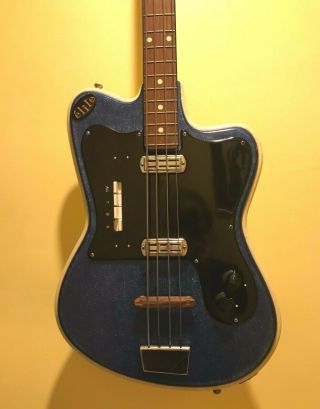 Vintage Crucianelli Elite Bass - Rare Italian 1960s 12