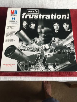 Oasis Frustration Game.  Rare Sleeve Cover