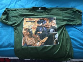 Green Day Insomniac Tour T Shirt Extra Large Xl Ultra Rare 1995 World Tour.  Oop