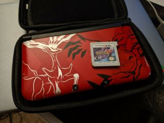 Nintendo 3ds Xl Pokemon X And Y Red Limited Edition Rare,  Pokemon Y Game