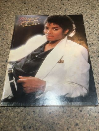 Michael Jackson - - Thriller - Songbook - Piano - - Vocal - Chords Rare &