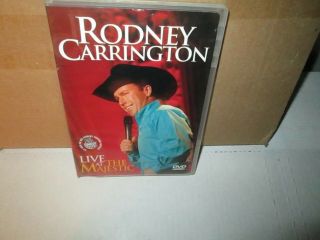 Rodney Carrington Live At The Majestic Rare Unrated Country Stand - Up Comedy Dvd