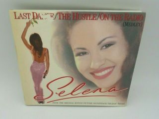 Selena Last Dance/the Hustle/on The Radio Medley Rare 3 Track Promo Cd