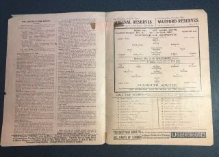 Tottenham Hotspur Vs Plymouth 1937 Football Programme 1930’s 30’s RARE Spurs 2