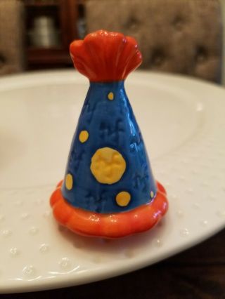 Nora Fleming Party Hat Mini - Retired & Rare With Nf Markings