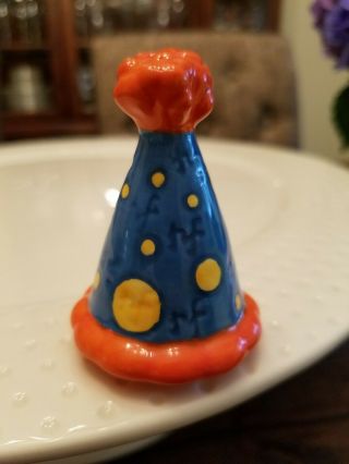 Nora Fleming Party Hat Mini - Retired & Rare with NF markings 2