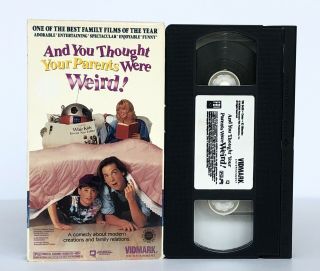 And You Thought Your Parents Were Weird (vhs,  1991) Cult 90’s Sci - Fi Rare