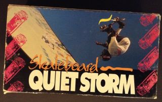 Quiet Storm Vol I Ii Skateboard Video Vhs Chris Miller Oop Rare Vintage 1991