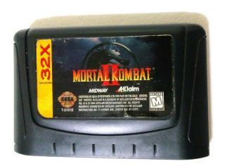 Mortal Kombat Ii Mk2 2 (sega Genesis 32x,  1994) Game Only Very Rare
