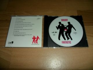 WHAM - FANTASTIC (RARE UK 1993 PICTURE DISC 11 TRACK CD ALBUM) GEORGE MICHAEL 4