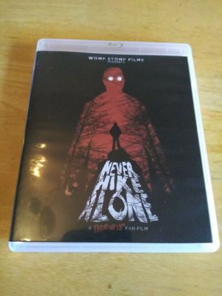 Never Hike Alone Blu - Ray,  Dvd Combo Pack 975/1750 Oop Friday The 13th Rare