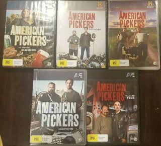 American Pickers Rare Dvd Tv Complete Series Season 1 2 3 4 5 Documentary Show