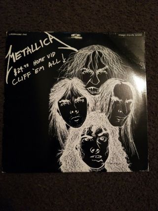 Metallica,  Laserdisc,  Rare Footage Of The Great Cliff Burton.