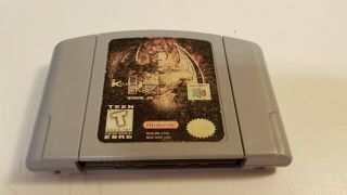 Killer Instinct Gold Nintendo 64 N64 Authentic Video Game Cart Rare Oem Great