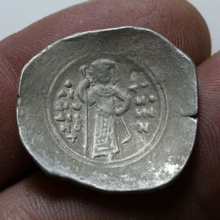 Rare Byzantine Coin Billon Alexius I Constantinople Ca 1100 Ad