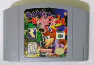 Banjo - Kazooie (nintendo 64,  1998) N64 Authentic Game Very Rare