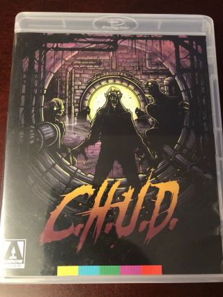 C.  H.  U.  D.  Blu - Ray 2 Disc Limited Edition Arrow Oop Rare