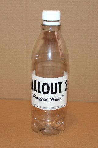 Fallout 3 Extremely Rare Promo Purified Water Bottle Games Convention 2008