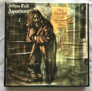 Rare Jethro Tull Aqualung Reel Tape Guaranteed 3 - 3/4ips