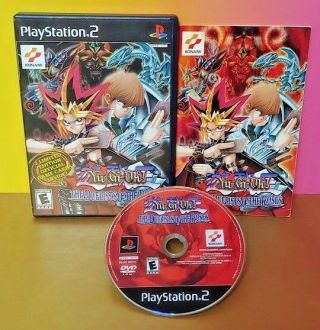 Yu - Gi - Oh The Duelists Of The Roses - Playstation 2 Ps2 Game Rare Complete