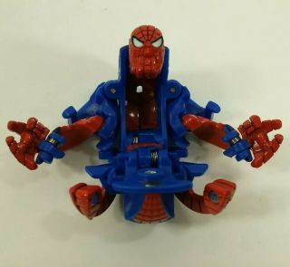 Rare Marvel Battle Brawler Spider Man Bakugan Toy Ball Collectible Spiderman