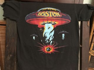 1987 Med Boston Us Tour Concert T - Shirt Rare